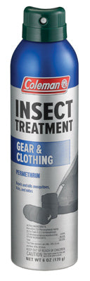 Coleman® 752 Gear & Clothing Insect Treatment, 6 Oz, Aerosol