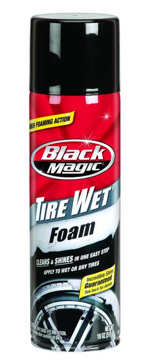 Black Magic 800002220 Tire Wet Foam, 18 Oz
