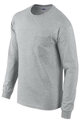 Gildan G2410SG-XXL Tee Shirt Extra Extra Large, Sport Gray