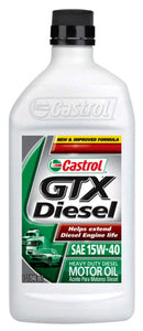 Castrol 06141 Diesel Motor Oil 1 qt, 15W40