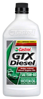 Castrol 06141 Diesel Motor Oil 1 qt, 15W40
