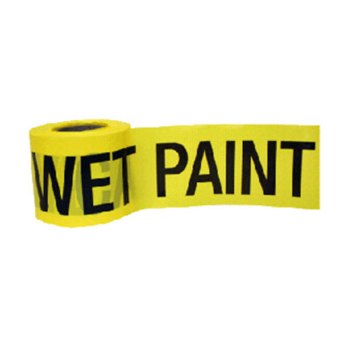 CH Hanson® 16101 Weatherproof Wet Paint Tape, 300' x 3", Bright Yellow