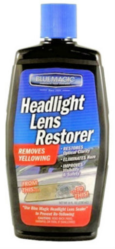 Blue Magic® 725-06 Headlight Lens Restorer, 8 Oz