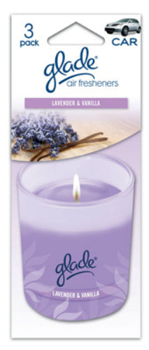 Glade® 800002131 Lavender/Vanilla Auto Air Freshener, 3-Pack