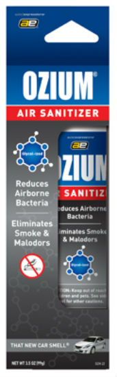 Ozium® OZM-22 Aerosol Air Sanitizer, New Car Scent, 3.5 Oz