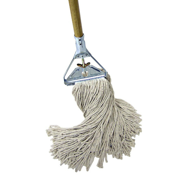 Quickie WipeOut Cotton Twist Wet Mop in the Wet Mops department at