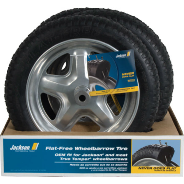 Jackson SFFTCC Sport Flat-Free Wheelbarrow Tire, 16"