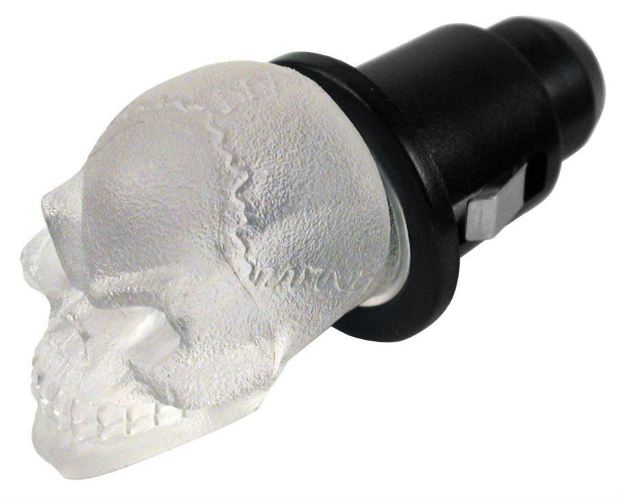 Custom Accessories 16500 Skull Design Dash Glow Lighter Light, 12-Volt