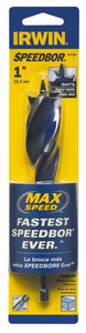 Irwin Tools 3041007 Speedbor® Max Speed Standard Length Drill Bit, 1" x 6"