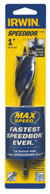 Irwin Tools 3041007 Speedbor® Max Speed Standard Length Drill Bit, 1" x 6"