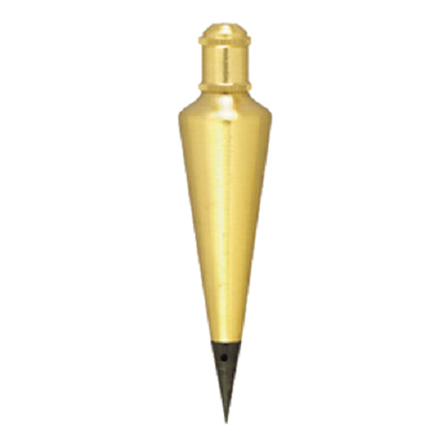 Johnson Level 108 Brass Body Plumb Bob, 8 Oz