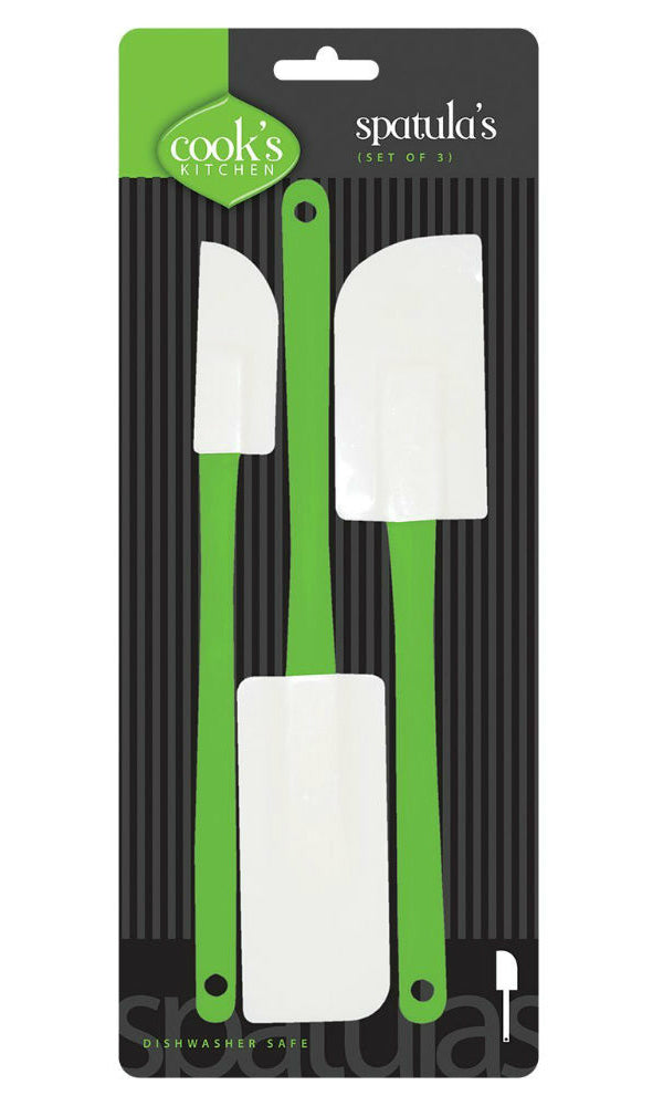 Cook's Kitchen 8216 Spatulas, 3-Pack