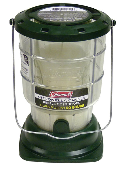 Coleman® 7708 Citronella Candle Lantern, Repels Mosquitoes, 50 Hour Burn Time
