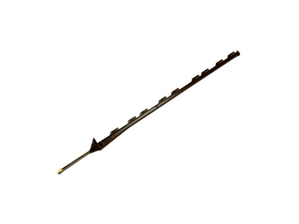 Parmak 821 Bigfoot Step-in Poly Post, 48" Tall, Black