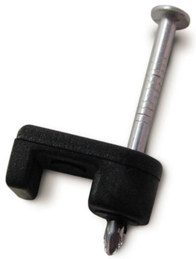 Gardner Bender PSB-160 Low Voltage Cable Staple, 3/16", Black