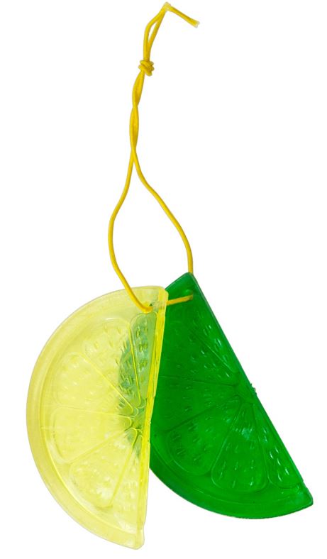 Elite Auto Care™ 8917 Fruit Fresh Auto Air Freshener, Lemon-Lime