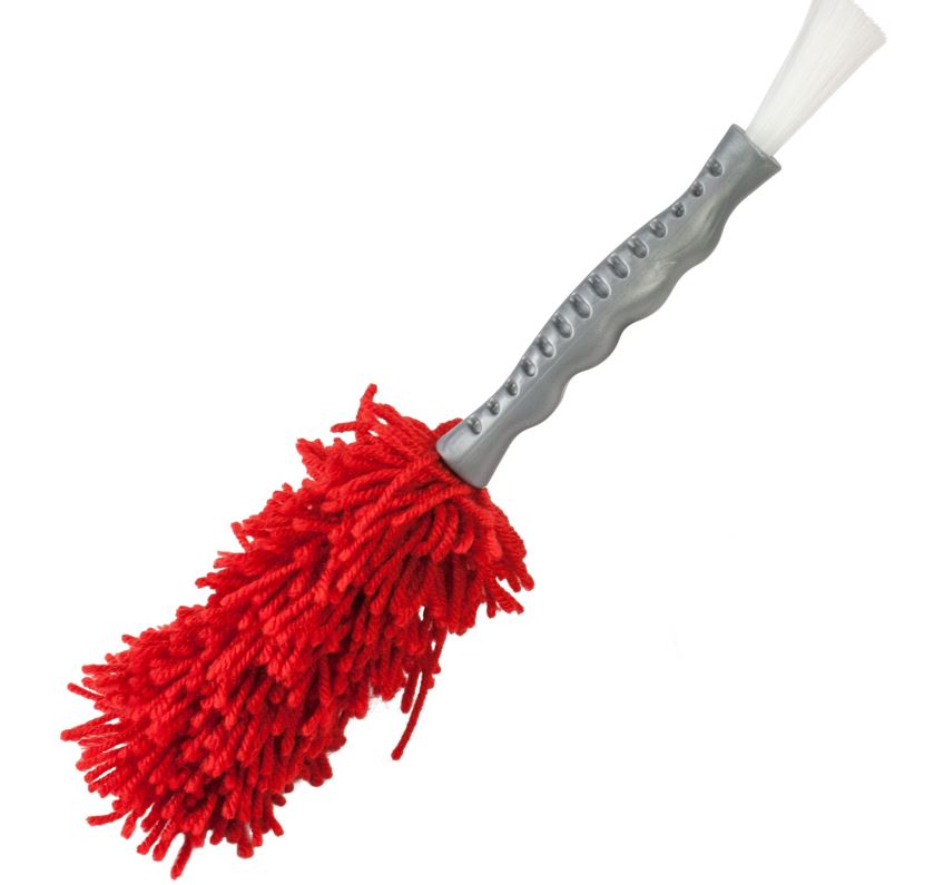Elite Auto Care™ 8926 2-In-1 Auto Detail Brush, Assorted Colors