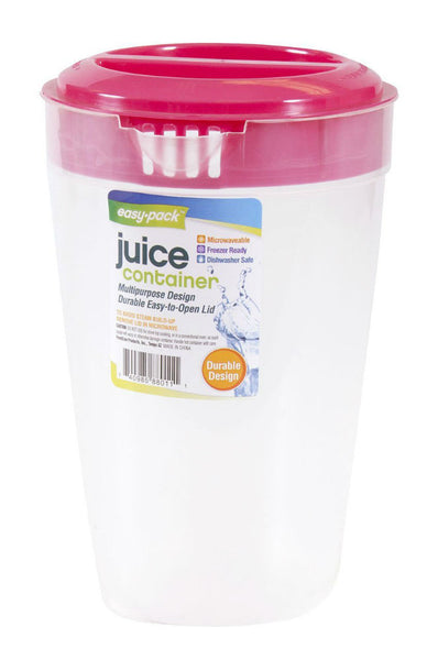 Easy Pack™ 8011 Plastic Juice Container, 2 Qt