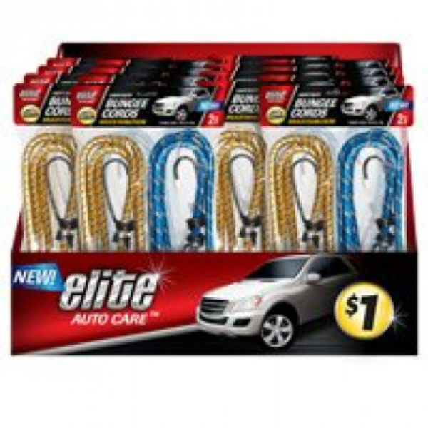 Elite Auto Care™ 9699 Light duty Bungee Cords, 2-Pack