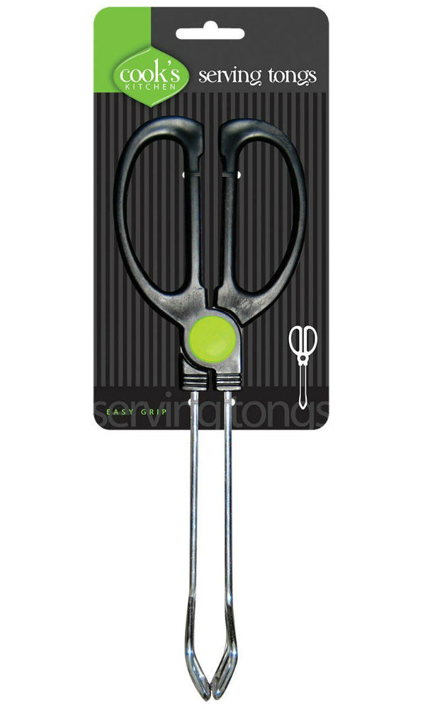 Cook's Kitchen 8254 Easy Grip Serving Tongs