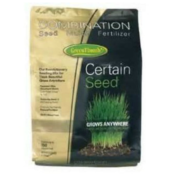 Green Thumb 44444 Combination Seed Mulch Fertilizer, 10 Lbs