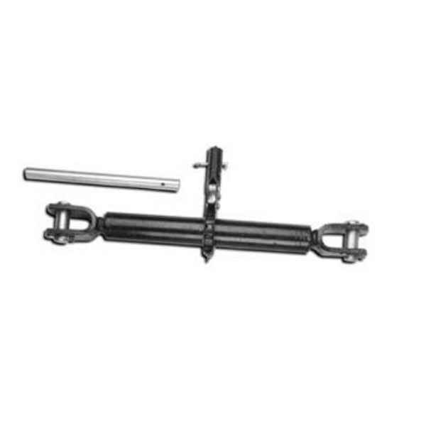 Double HH 22590 Rachet Jack with 2-Pins & Handle, Painted Black