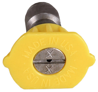Mi-T-M AW-0018-0150 High Pressure Nozzle, 15-Degrees, 3.0 Orifice Yellow