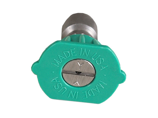 Mi-T-M AW-0018-0030 High Pressure Nozzle, 25-Degrees, 4.0 Orifice Green