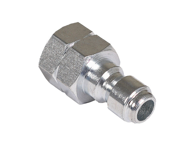Mi-T-M® AW-0017-0017 Quick Connect Plug, 1/4" FNPT x 1/4"