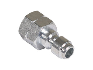 Mi-T-M® AW-0017-0017 Quick Connect Plug, 1/4" FNPT x 1/4"