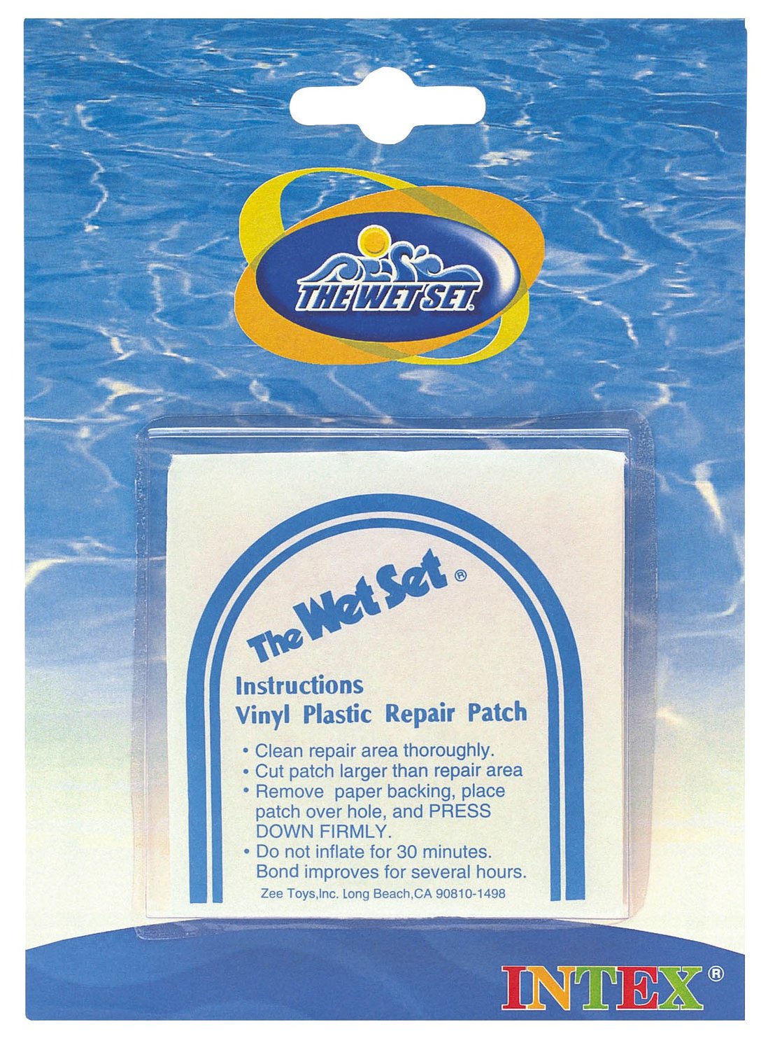 Intex® 59631EP The Wet Set® Vinyl Plastic Repair Patch, 6-Piece