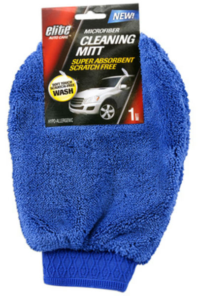 Elite Auto Care™ 8918 Microfiber Cleaning Mitt