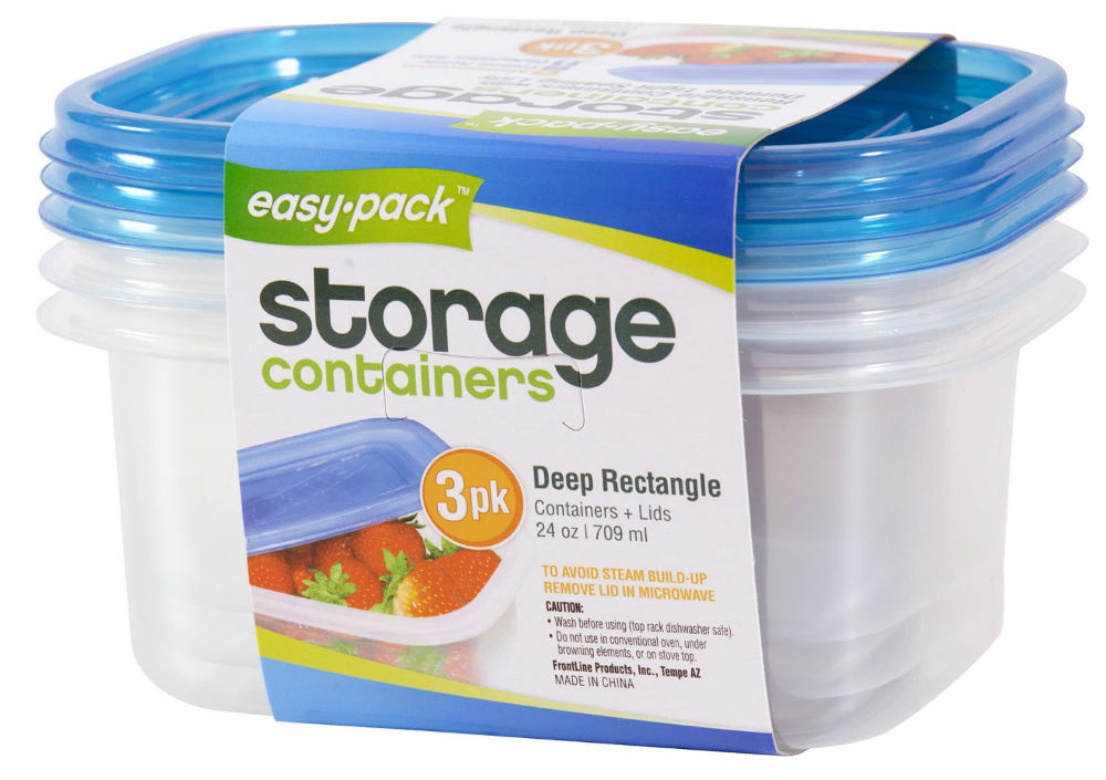 Rubbermaid 2030353 Food Storage Container, Plastic, Clear