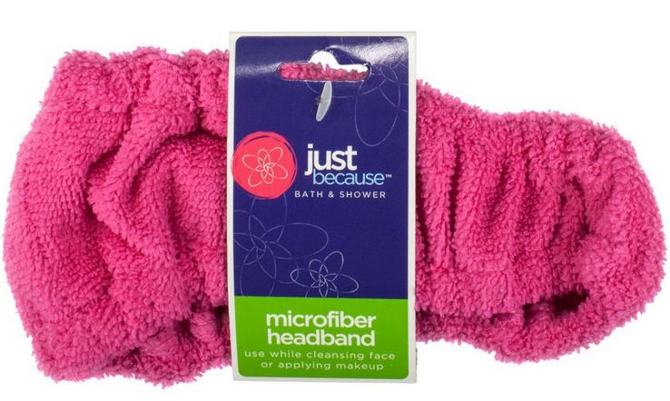 Just Because™ 9888 Microfiber Headbands, Assorted Colors