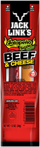 Jack Link's 01040 Jalapeno Sizzle Beef & Cheese Combo, 1.2 oz