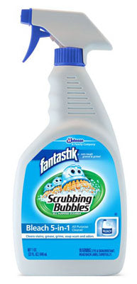 Fantastik 71631 All Purpose Cleaner With Bleach, 32 oz