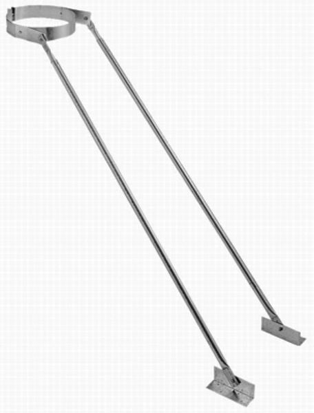 DuraVent® 6DP-XRB Extended Roof Bracket, 6"