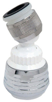 Brass Craft SF0321 Dual Thread Double Swivel Spray Faucet Aerator