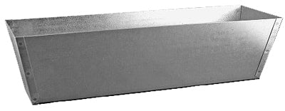 Advance 12G Galvanized Steel Mud Pan, 12"