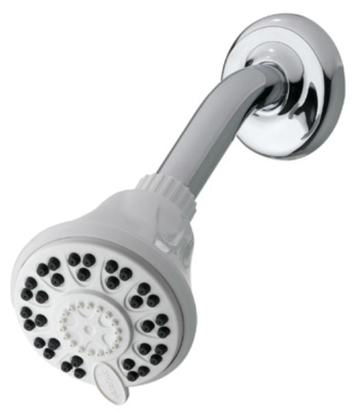 Waterpik® ETC-411 EcoFlow® Showerhead with 4-Spray Settings, White, 2.0 GPM