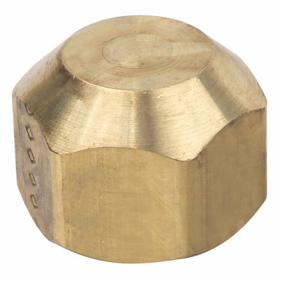 Brass Craft M40-10-P Gas Flare Cap, 5/8" OD, Brass