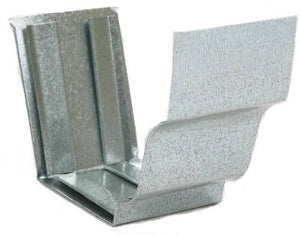 Amerimax 15209 Galvanized Steel Slip Connector, 4"