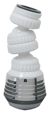 Brass Craft SF0318 Dual Thread Swivel Spray Aerator, 1.5 GPM