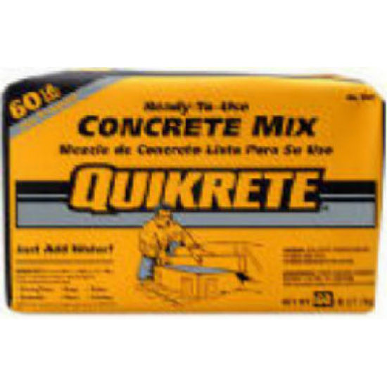 Quikrete® 110160 Ready-To-Use Concrete Mix, 60 Lbs