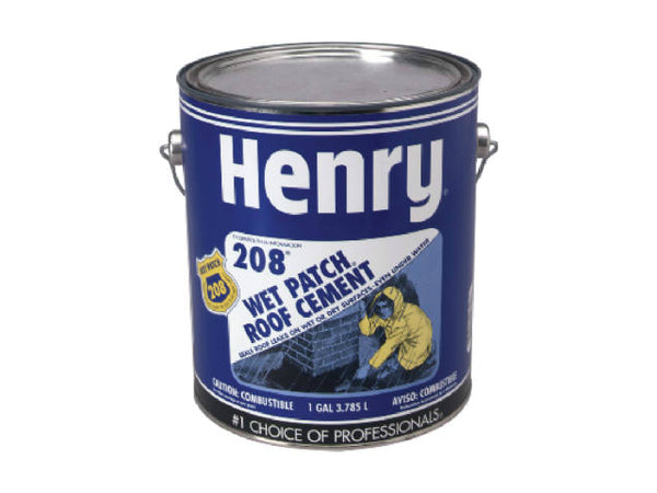 Henry Company HE208042 Wet Patch® Roof Cement, 1 Gallon