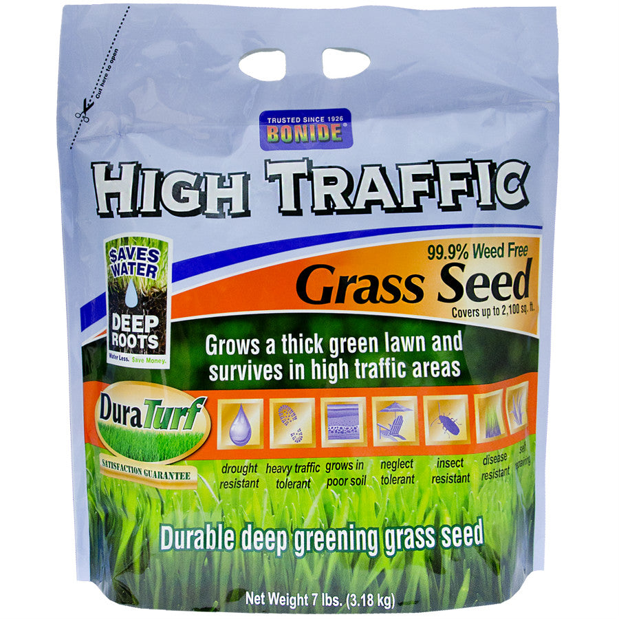 Bonide® 60284 DuraTurf Mix High Traffic Grass Seed, 7 lbs