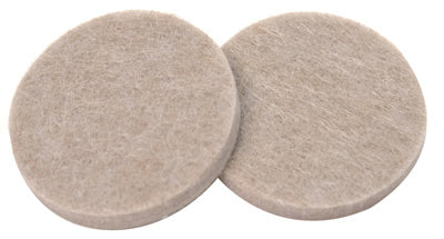 Magic Sliders 63712 Heavy Duty Self-Stick Felt Pad, Oatmeal, 1-1/2", 8-Pack
