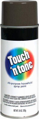 Touch N' Tone 55288830 Spray Paint 10 Oz, Dove Gray