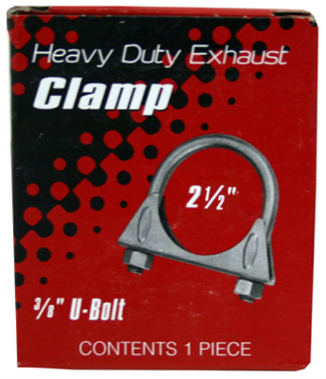 Warren Distribution NIC00027 Heavy Duty Muffler Clamp, 2-1/2"