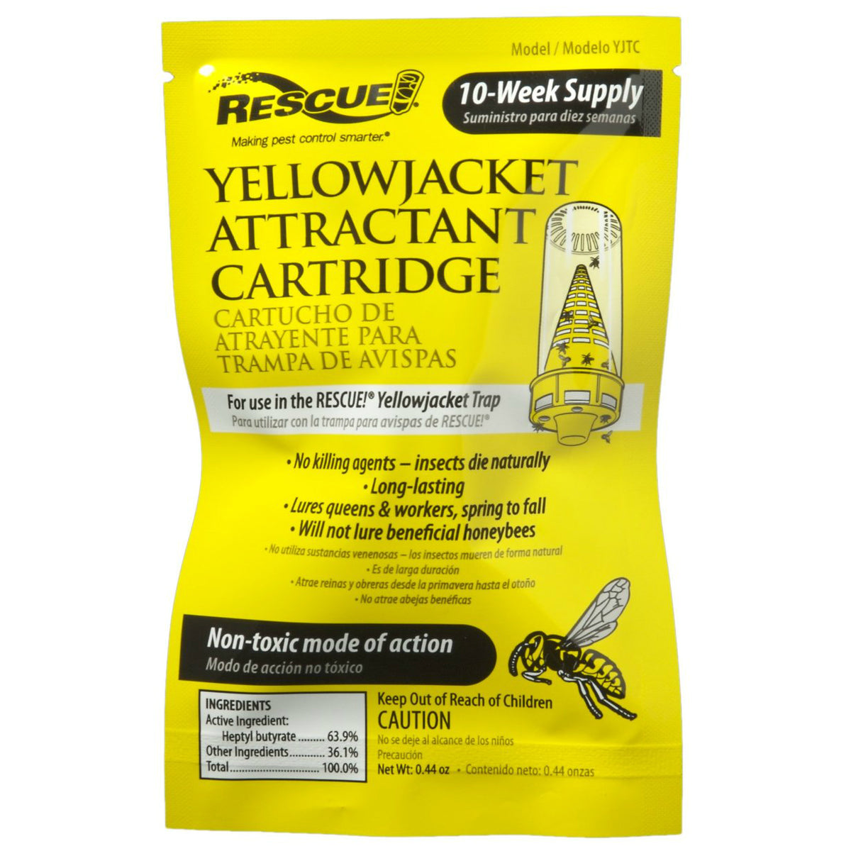 Rescue!® YJTC-DB9 Yellowjacket Attractant Cartridge